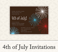 4th of July Invitations